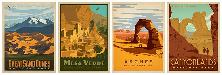 Arches National Park Mini Blocks - Shop Americas National Parks