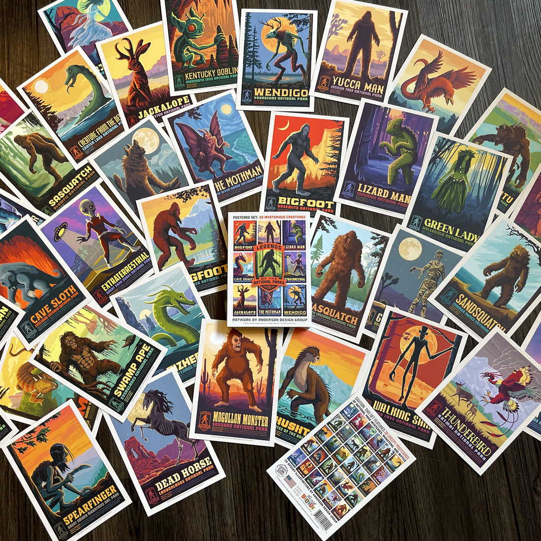 ADG Launches Legends of the National Parks Postcard Set!