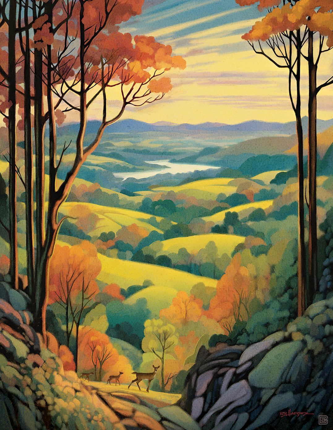 Autumn’s Artistry: Anderson Design Group’s Top Foliage-Inspired Prints