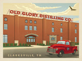 Old Glory: Distillery Building - Art Print - Artwork