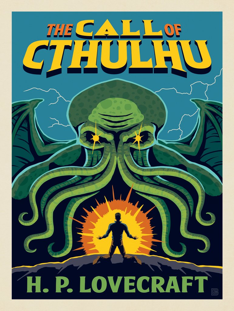 The Call Of Cthulhu: H.P. Lovecraft - Postcards - Artwork