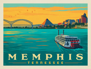 Memphis, TN: River View (Horizontal)
