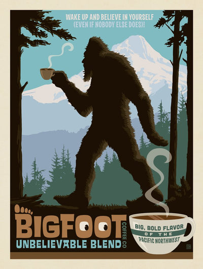 Bigfoot Coffee Co. - Postcards