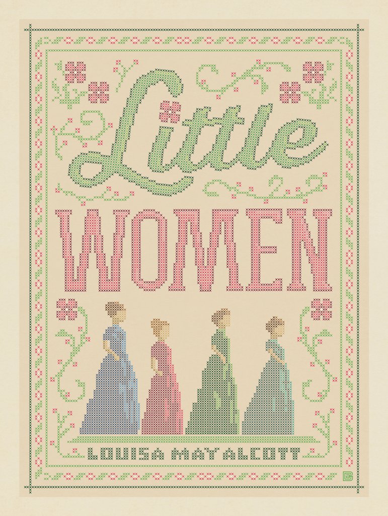 Little Women: Louisa May Alcott - Notecards - Artwork