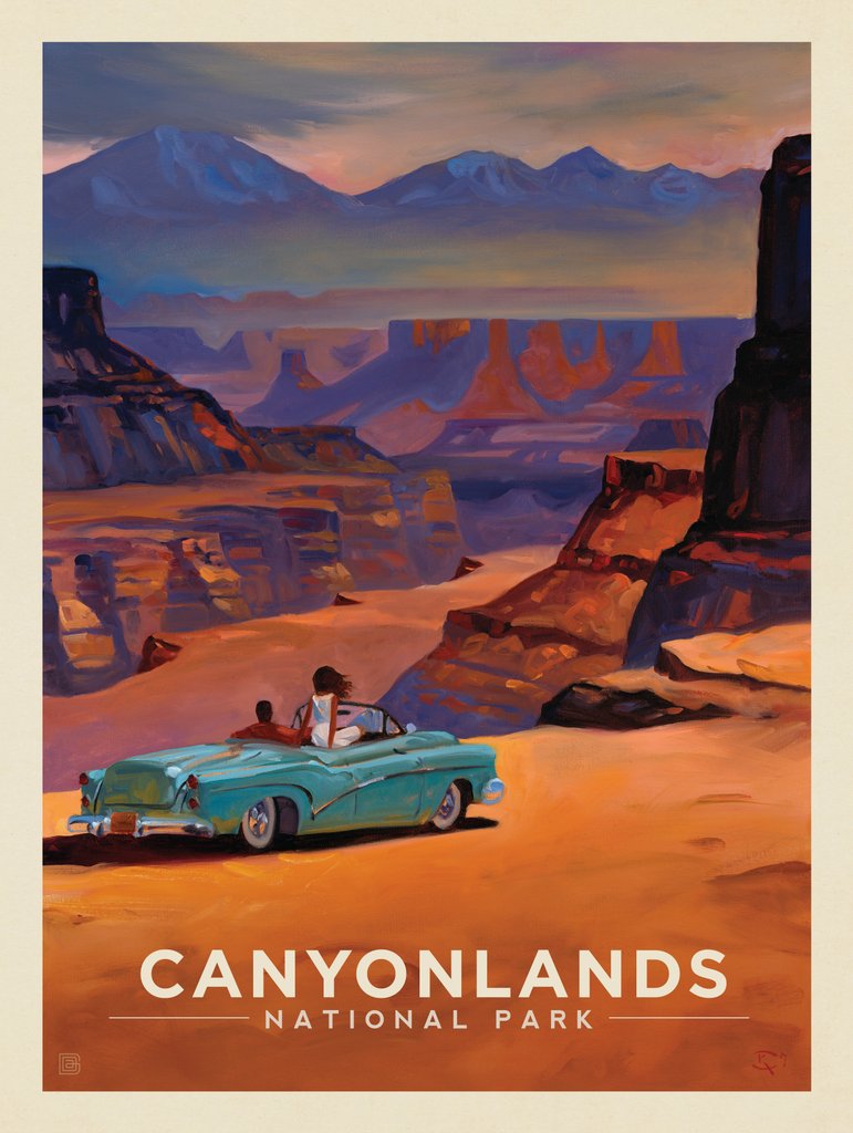 Canyonlands National Park: Wonderland-KC - Art Print - Artwork
