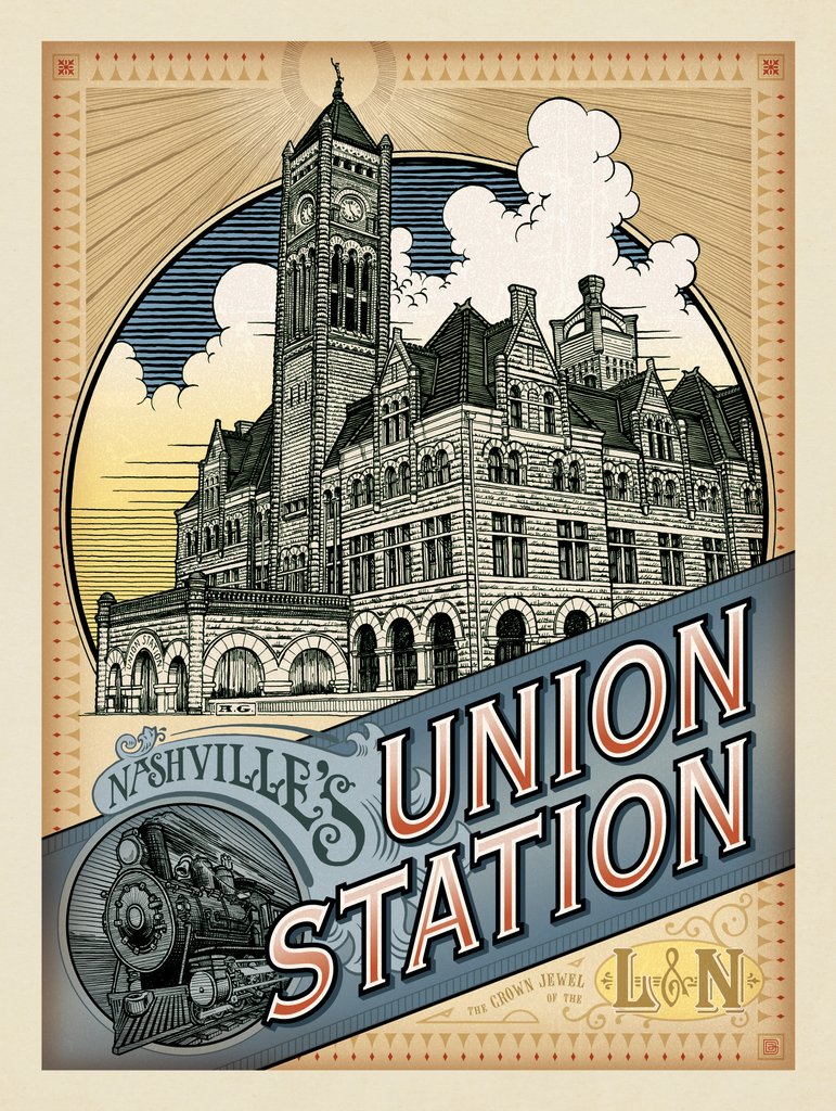 Union Station - Notecards - Artwork