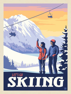 Classic Ski Design: Let's Go Skiing