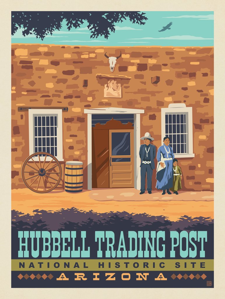 Hubbell Trading Post National Historic Site, AZ - Art Print - Artwork