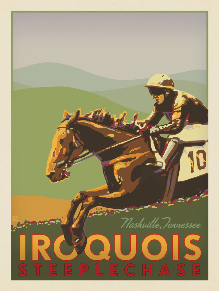 Iroquois Steeplechase - Canvas - Artwork