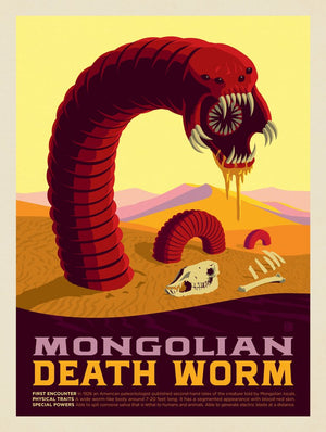 Mythical Creatures: Mongolian Death Worm