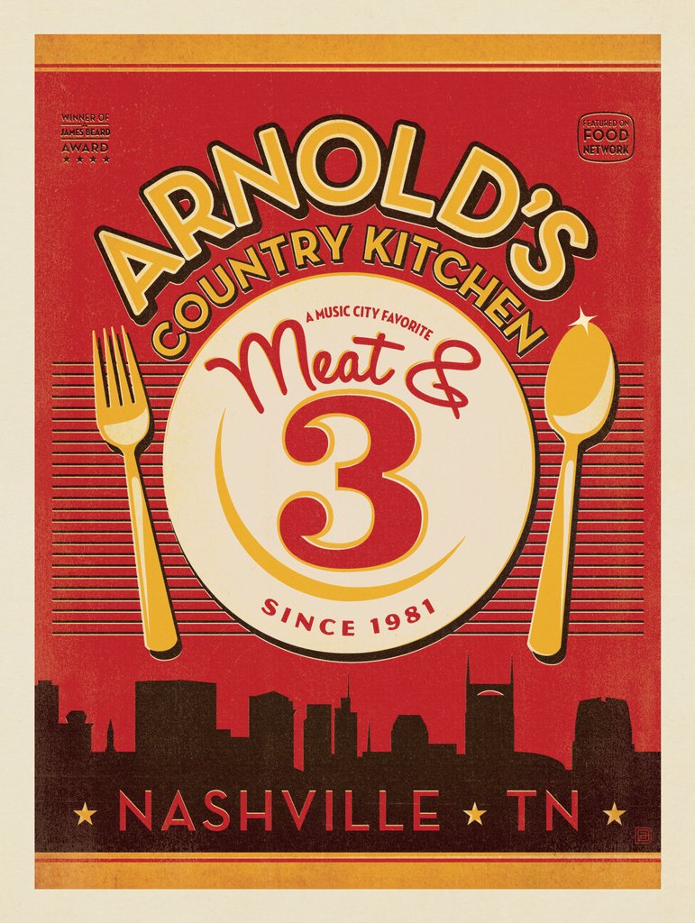 Arnold’s Country Kitchen - Notecards - Artwork