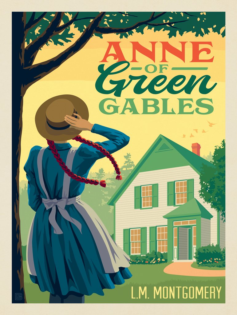 Anne Of Green Gables: Lucy Maud Montgomery - Notecards - Artwork