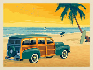 Woody On The Beach