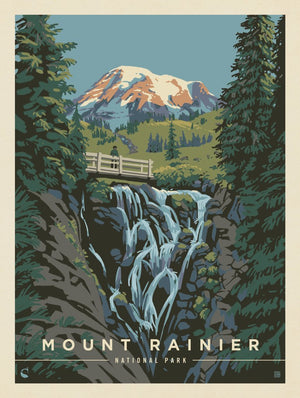Mount Rainier National Park: Myrtle Falls