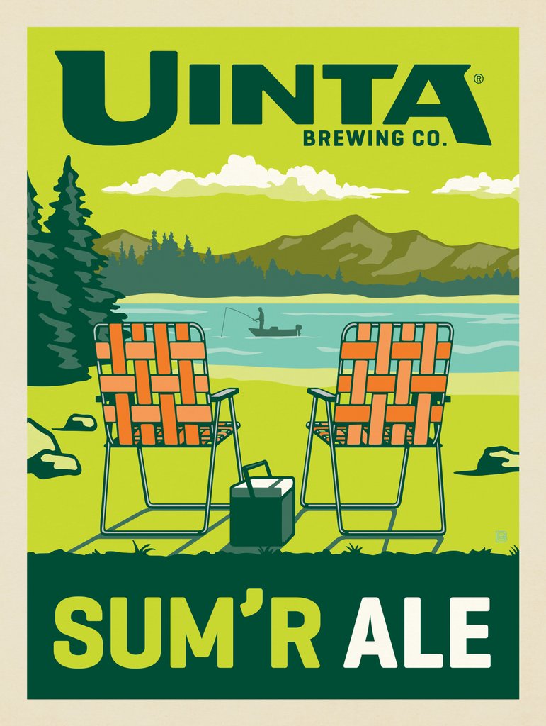 Sum'r Ale (Vertical) - Art Print - Artwork