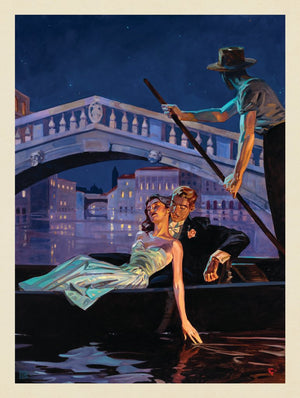 Oil Painting: An Evening In Venice