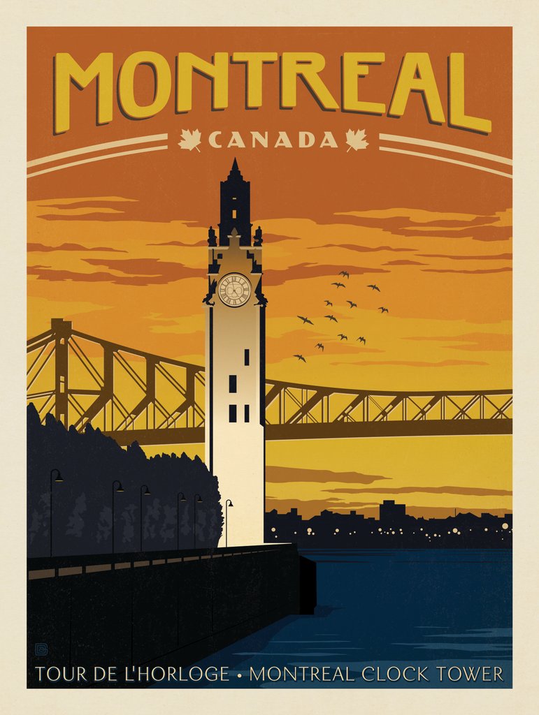 Canada: Montreal - Notecards - Artwork