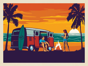 West Coast Surf Van