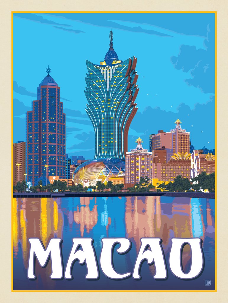Macao - Art Print - Artwork