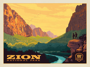Zion National Park: 100th Anniversary (Horizontal)