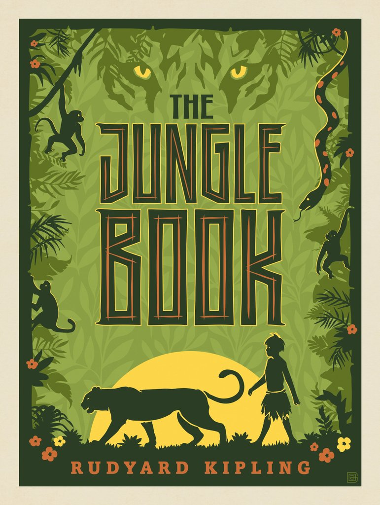 The Jungle Book: Rudyard Kipling - Notecards - Artwork