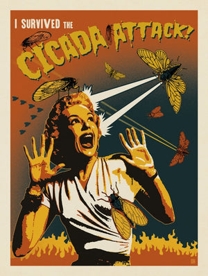 Cicada Attack: Screaming Woman
