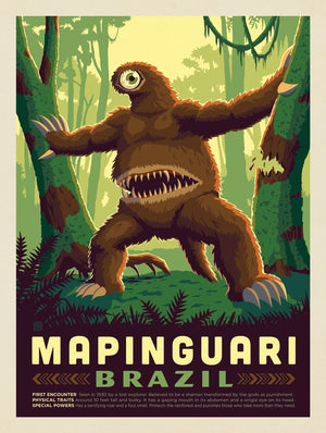Mythical Creatures: Mapinguari (Brazil)