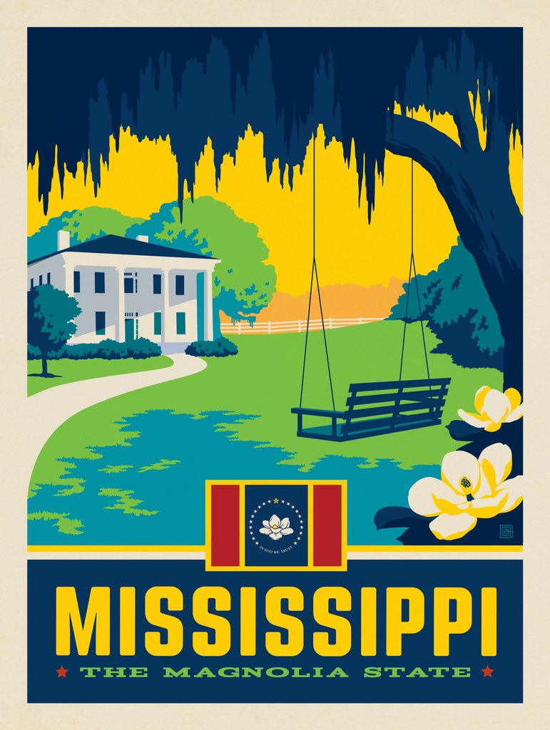 Mississippi State Pride - Notecards - Artwork