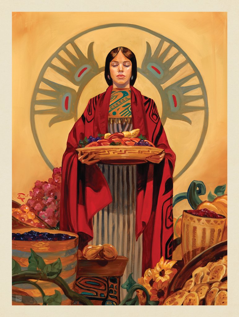 Wall Calendar 11-November: Thanksgiving - Metal Sign - Artwork