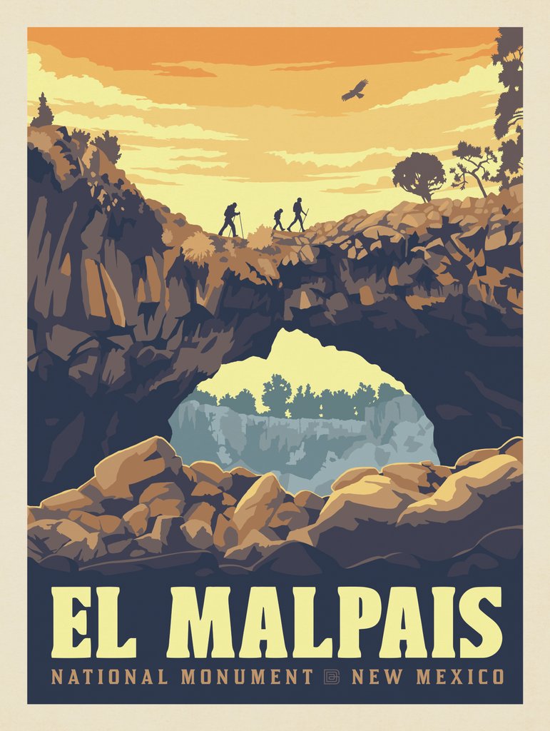 El Malpais National Monument - Art Print - Artwork