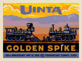 Golden Spike (Pub Poster) - Notecards - Artwork