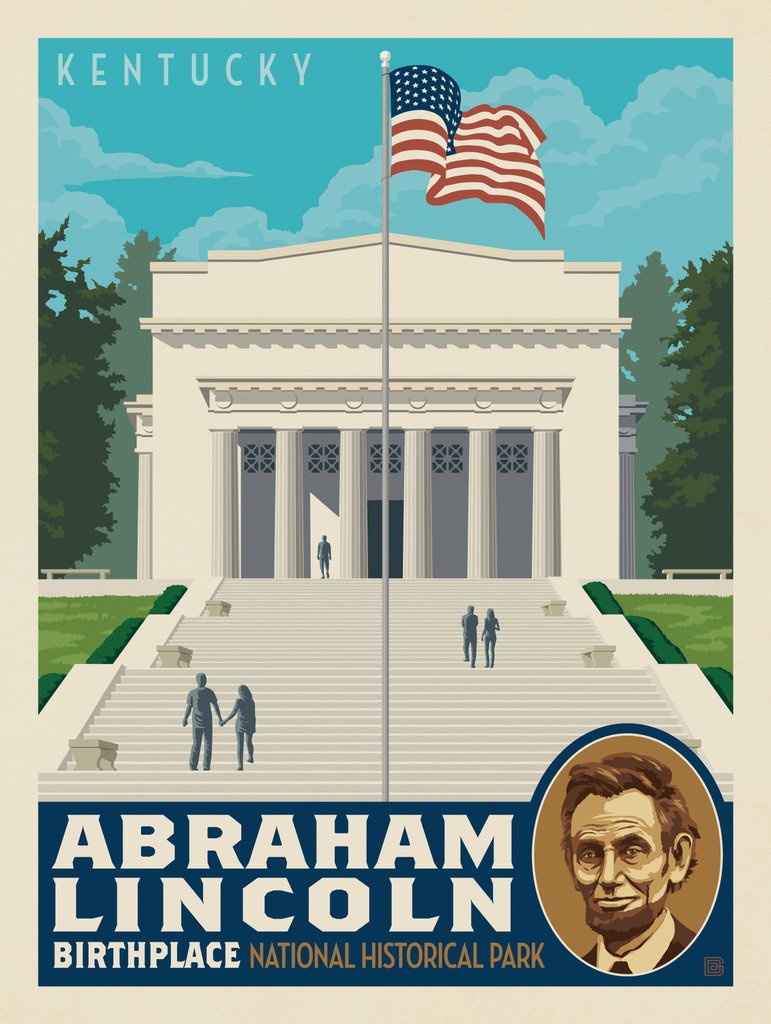Abraham Lincoln Birthplace National Historical Park, KY - Art Print - Artwork