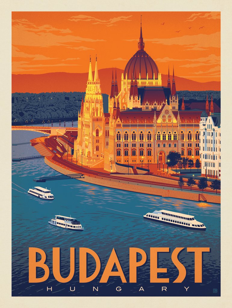 Hungary: Budapest - Postcards - Artwork