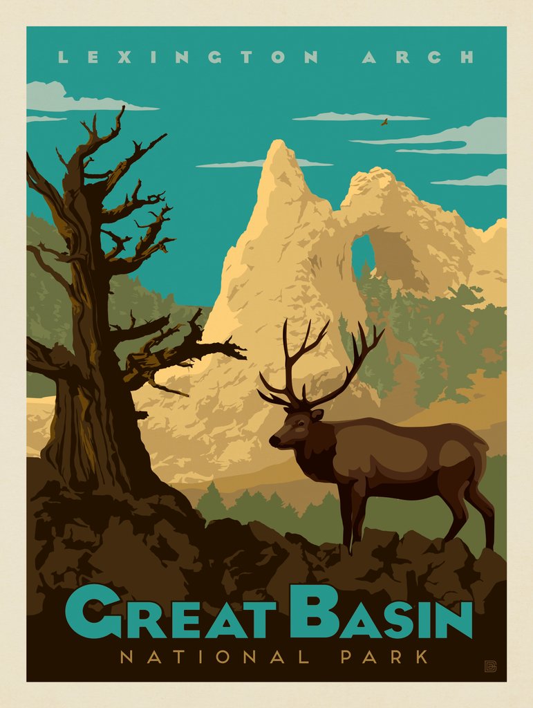 Great Basin National Park - Notecards - Artwork