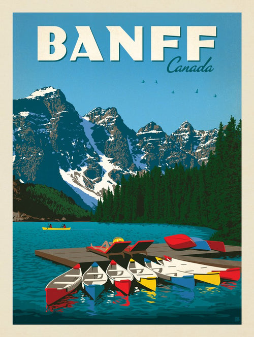 Canada: Banff - Art Print - Artwork