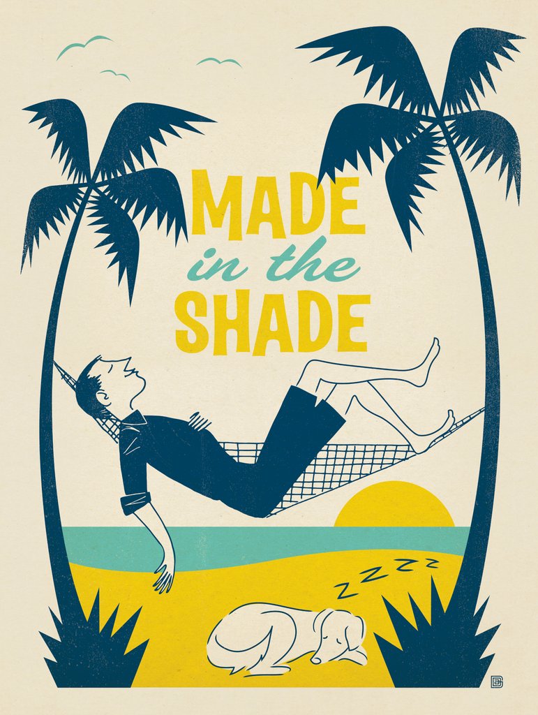 Made in the Shade - Canvas - Artwork