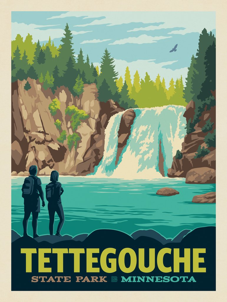 Tettegouche State Park, Minnesota - Canvas - Artwork