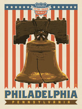 250th Anniversary USA: Liberty Bell - Metal Sign - Artwork