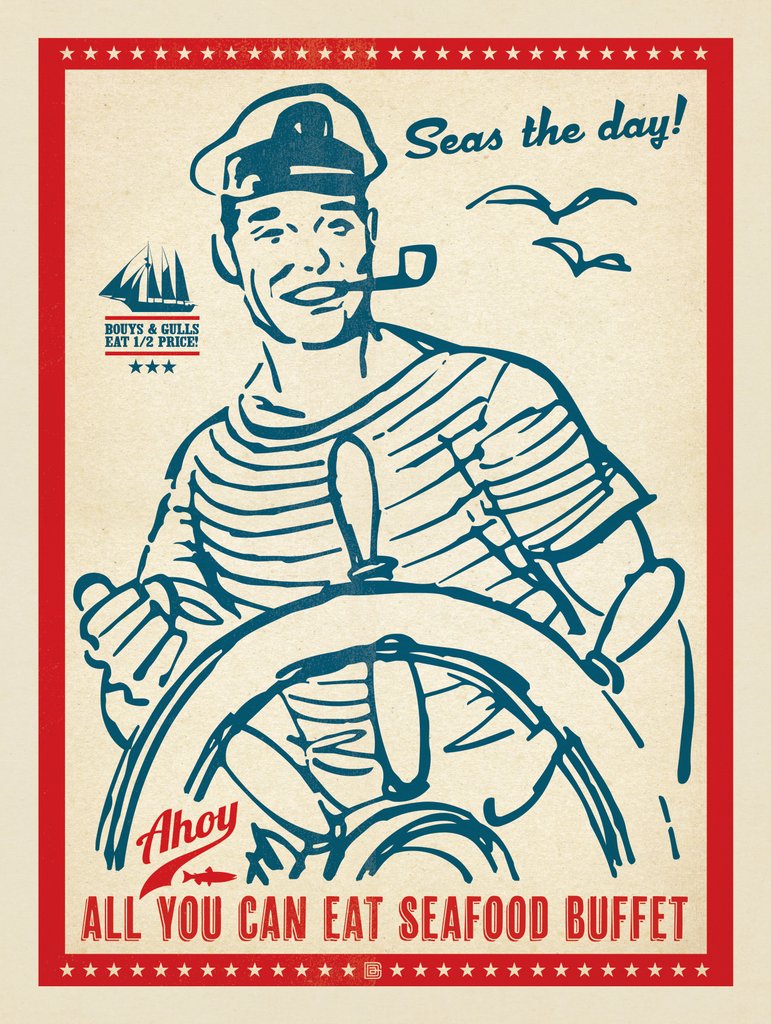 Seas The Day - Canvas - Artwork