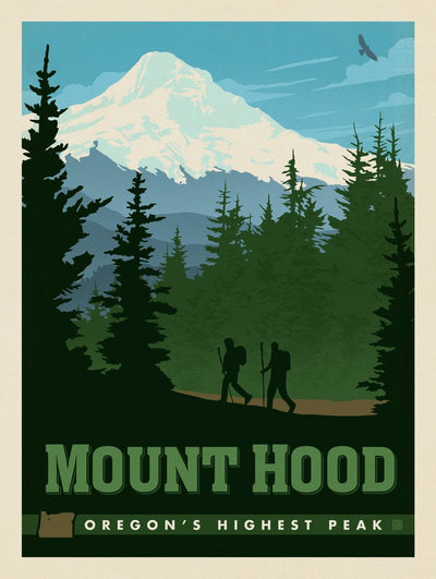 Mount Hood, Oregon - Postcards