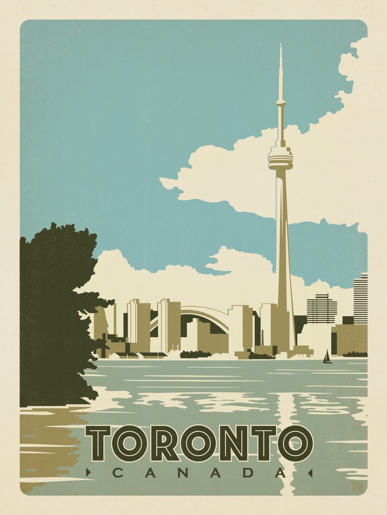 Canada: Toronto - Art Print - Artwork