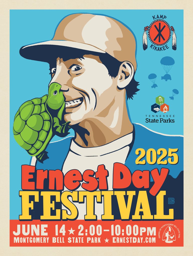 2025 Ernest Day Festival (Commemorative Print) - Canvas - Artwork