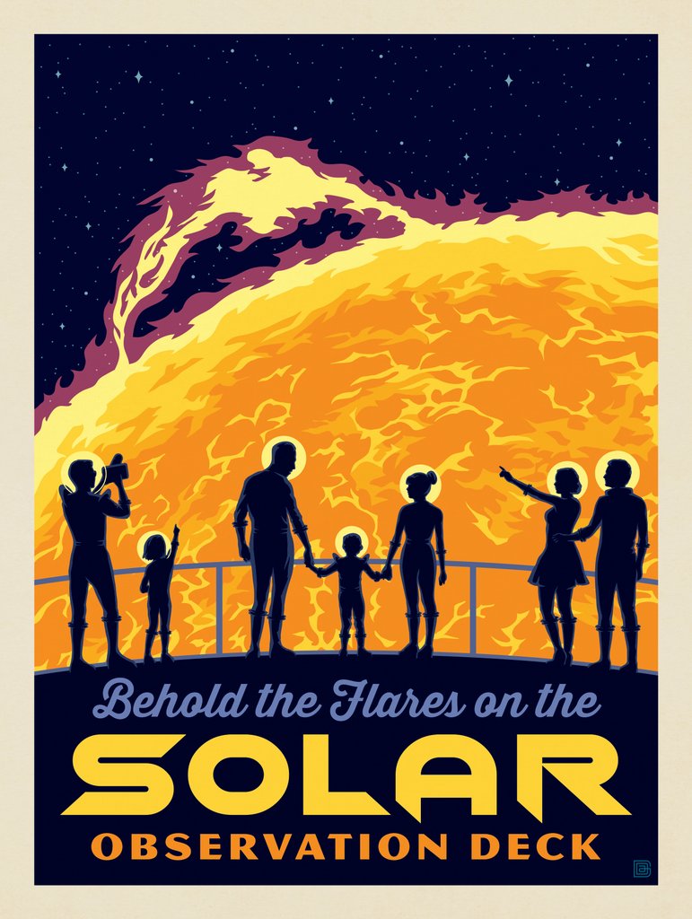Solar Flare - Postcards - Artwork