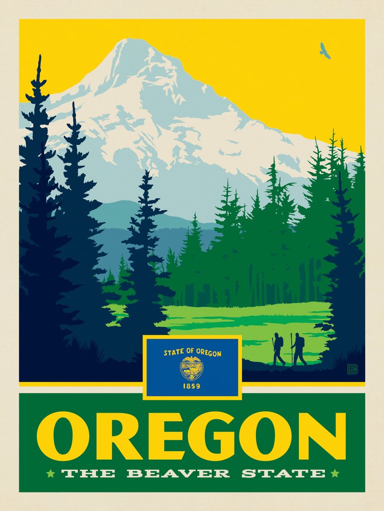 Oregon State Pride - Art Print - Artwork