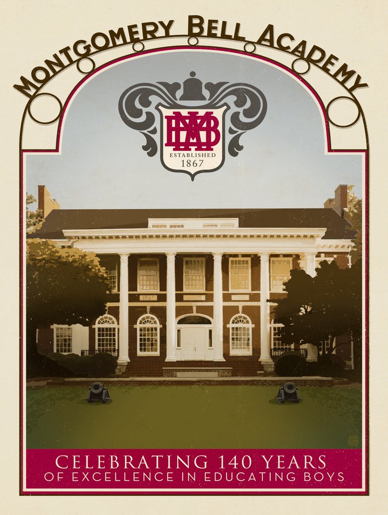 Montgomery Bell Academy - Postcards - Artwork
