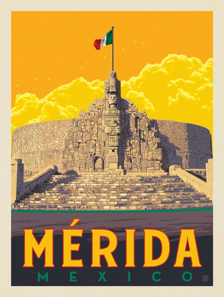 Mexico: Merida - Postcards - Artwork