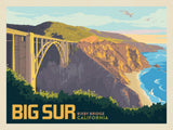 Big Sur, California: Bixby Bridge - Notecards - Artwork