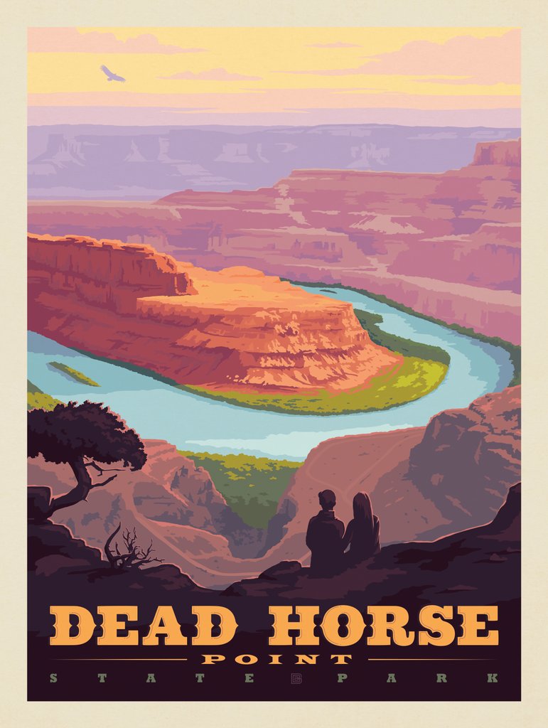 Dead Horse Point State Park, Utah - Notecards - Artwork