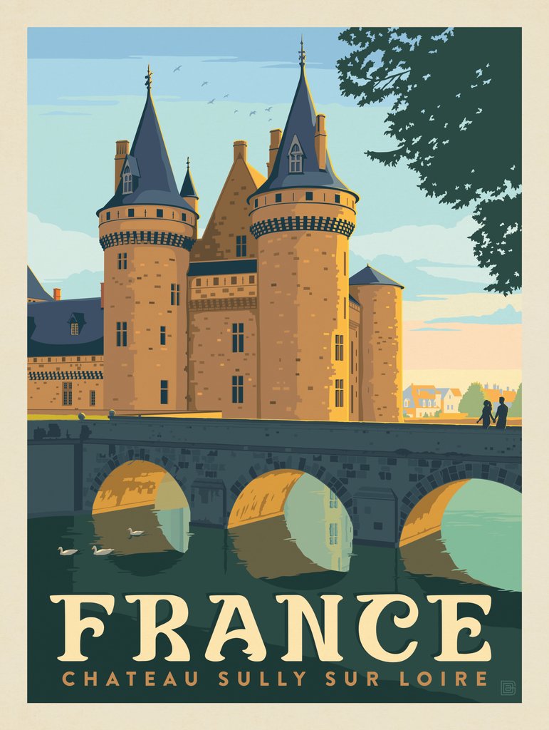 France: Loire Valley - Notecards - Artwork