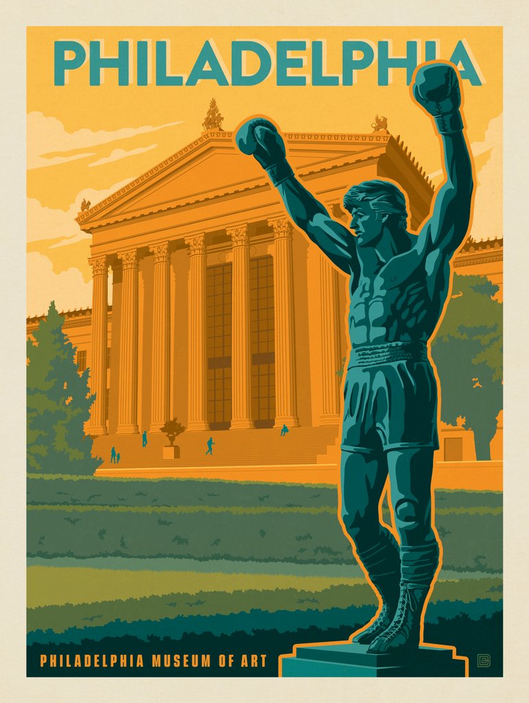 Philadelphia Museum of Art - Postcards - Artwork